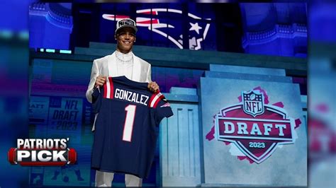Patriots trade back, select CB Christian Gonzalez at No. 17